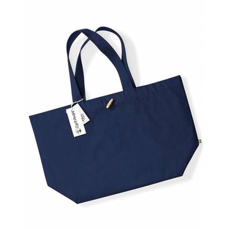 Organická bavlněná taška - BBT05 - 340g - 40x39x19 cm