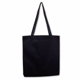 Bavlněná prémiová taška černá BT34 - 210g - 38x42cm