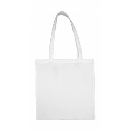 Bavlněná taška bílá BT01WHT - 135g - 38x42 cm