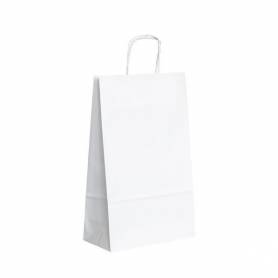 Papírová taška bílá ExtraTWIST PT17ET - 22x10x35