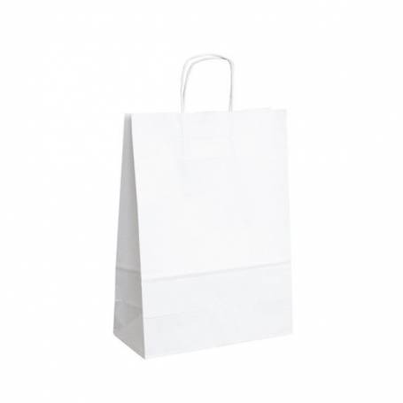 Papírová taška bílá ExtraTWIST PT18ET - 24x11x33
