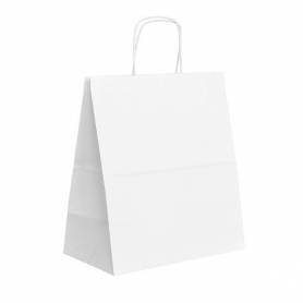 Papírová taška bílá ExtraTWIST PT20ET - 30x17x34