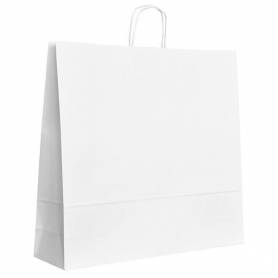 Papírová taška bílá ExtraTWIST PT27ET - 54x15x49