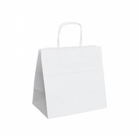 Papírová taška bílá ExtraTWIST PT28ET - 28x17x27