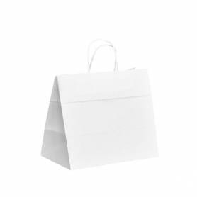 Papírová taška bílá ExtraTWIST PT29ET - 32x20x28