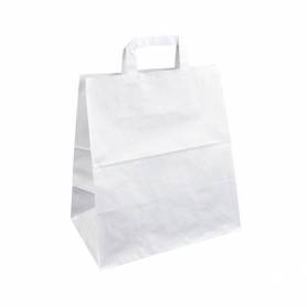 Papírová taška bílá Takeaway PT23 - 26x16x30 cm
