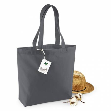 Organická bavlněná taška - BBT06 - 170g - 44x35x12 cm