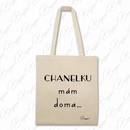 Designová plátěná taška od Bagooo! - Chanel