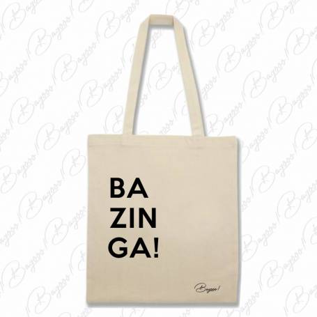 Designová plátěná taška od Bagooo! - BAZINGA!