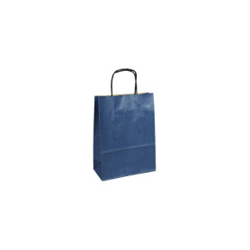 Papírová taška modrá ExtraTWIST - PTBT00 - 18x8x24
